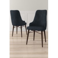 Set scaune Hanah Home Neta Anthracite Brown