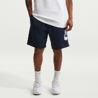 Pantaloni scurți pentru bărbați Nike Club Alumni French Terry Obsidian/White, s.L