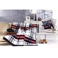 Покрывало L'Essentiel Lou Dark Blue Red