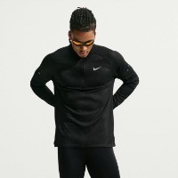 Мужской лонгслив Nike Stride Aero-Fit 1/2 Zip Black, s.2XL