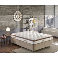 Saltea ortopedica Hanah Home Queen 140x190 cm Double Size Padded Firm Mattress