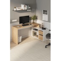 Masa de birou Bofigo 20-03-41 Sapphire Oak/White
