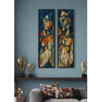 Set de 2 tablouri Wallity Huhu751