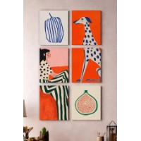 Набор из 6 картин Wallity Art6Cnvset6-20x30cm