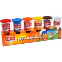 Pastă pentru modelare Lets 6 Colors 56g (L8260)