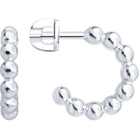 Серьги SOLOVOV JEWELRY 94027114 3,43g