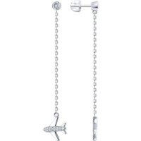 Серьги SOLOVOV JEWELRY 94026736 2,85g