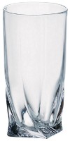 Набор стаканов Bohemia Quadro 350ml 880581