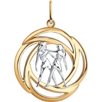 Подвеска SOLOVOV JEWELRY 93-130-01287-1 1,68g