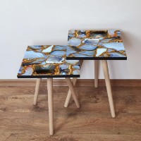 Набор журнальных столиков Hanah Home 2Shp100 Multicolor