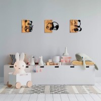 Декоративное панно Wallity Pandas 335