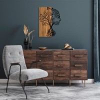 Декоративное панно Wallity Woman Face