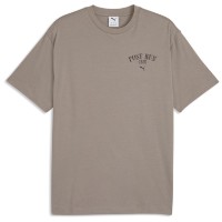 Tricou bărbătesc Puma Graphic Coffee Relaxed Mouse Gray, s.S