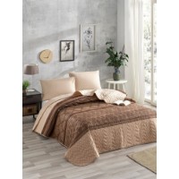 Lenjerie de pat L'Essentiel Creative Brown