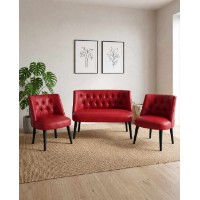 Set mobilă moale Atelier Del Sofa Az-Tkmln-01-Syh Red