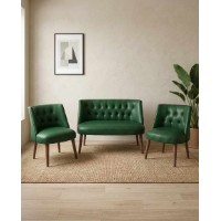 Комплект мягкой мебели Atelier Del Sofa Az-Tkmln-01-Cvz Green