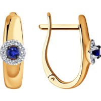 Серьги SOLOVOV JEWELRY 51-220-00826-1 2,55g