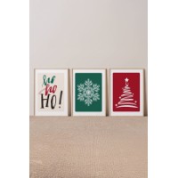 Set de 3 picturi Wallity Nwyearmdl14