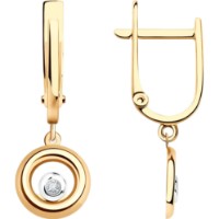 Серьги SOLOVOV JEWELRY 51-221-01539-1 1,67g