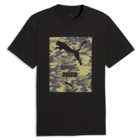 Tricou bărbătesc Puma Sport Camo Graphic Puma Black, s.S