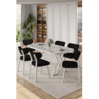 Set mobilă pentru bucătărie Hanah Home Axton White Black