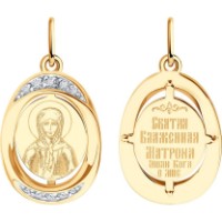 Подвеска SOLOVOV JEWELRY 51-132-02855-3 1,62g