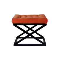 Fotoliu moale Atelier Del Sofa Capraz Black Orange