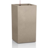 Цветочный горшок Lechuza Canto Stone 30 High Sandy Beige