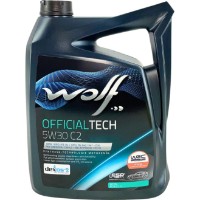Моторное масло Wolf Officialtech C2 5W-30 4L