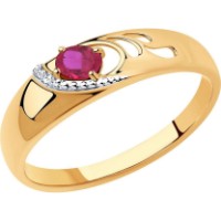 Кольцо SOLOVOV JEWELRY 4010595 s.17,5 1,68g