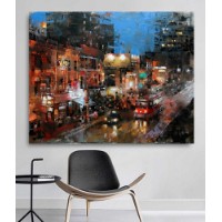 Картина ArtShop Night City 60x40cm (PAI112-L-PL)