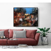 Pictură ArtShop Night City 75x50cm (PAI112-M-L)