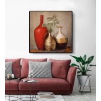 Картина ArtShop Vases with Flowers 40x40cm (PAI261-XL)