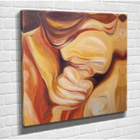 Pictură ArtShop Beige Abstraction 100x100cm (PA14-PL)