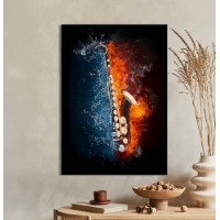Картина ArtShop Saxophone 50x75cm (PMU7-M-PL)