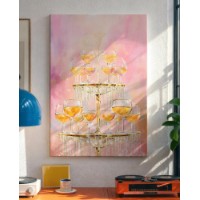 Pictură ArtShop Champagne Tower 50x75cm (PET273-M-PL)