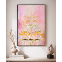 Картина ArtShop Champagne Tower 40x60cm (PET273-L-L)