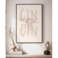 Картина ArtShop Cin Cin 60x90cm (PET232-LL)