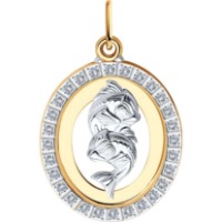 Подвеска SOLOVOV JEWELRY 033548 1,59g