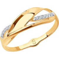 Кольцо SOLOVOV JEWELRY 018067 s.19 1,46g