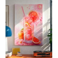 Картина ArtShop Citrus Cocktail 60x90cm (PET255-P-L)