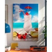Картина ArtShop Creamy Summer Cocktail 40x80cm (PET37-M-PL)