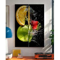 Картина ArtShop Fruit Explosion in Water 40x60cm (PET166-L-PL)