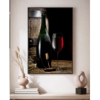 Pictură ArtShop Red Wine In A Rustic Landscape 30x45cm (PET97-XL)