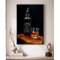 Pictură ArtShop Whiskey Jack Daniels 30x45cm (PET217-XL-L)