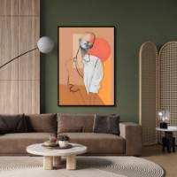 Картина ArtShop One Line Girl Art 50x75cm (PGL434-M-L)