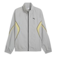 Jachetă pentru bărbați Puma Sport Relaxed Woven Track Gray Echo, s.M