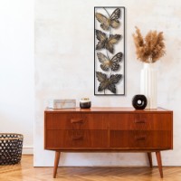 Panou decorativ Wallity Metal Art Butterfly