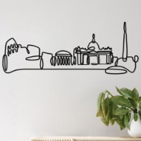 Panou decorativ Wallity City