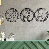 Декоративное панно Wallity Deer Lion Horse